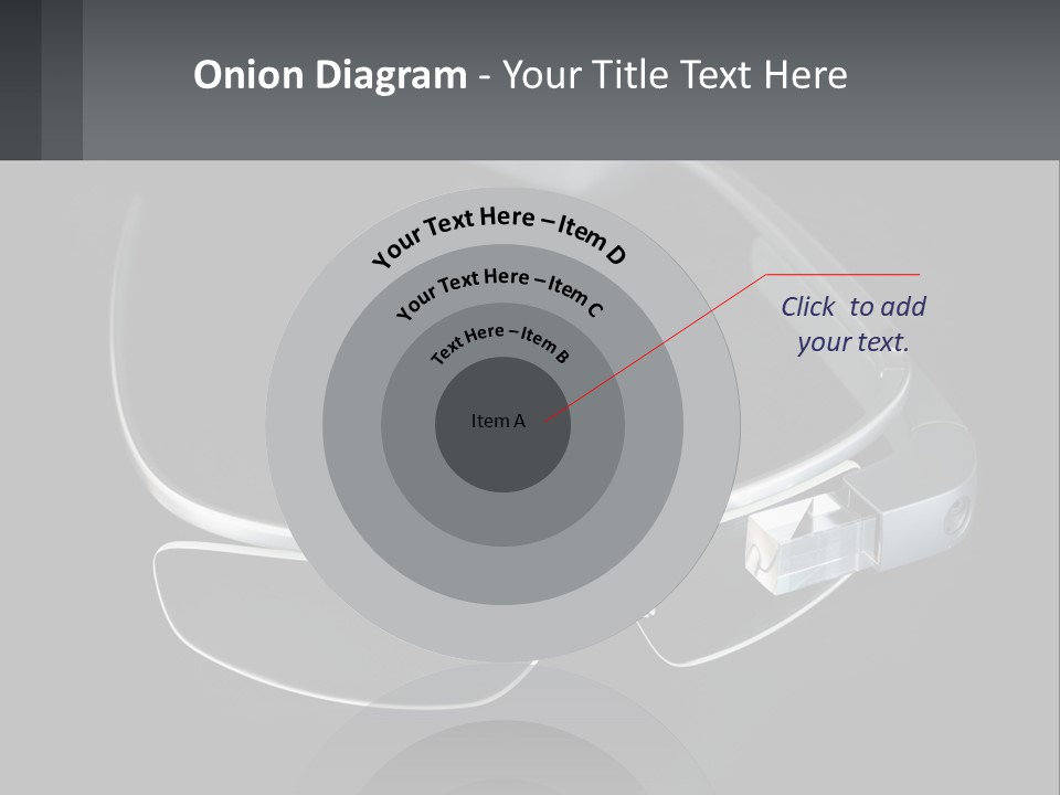 A Pair Of Glasses Sitting On Top Of A Table PowerPoint Template