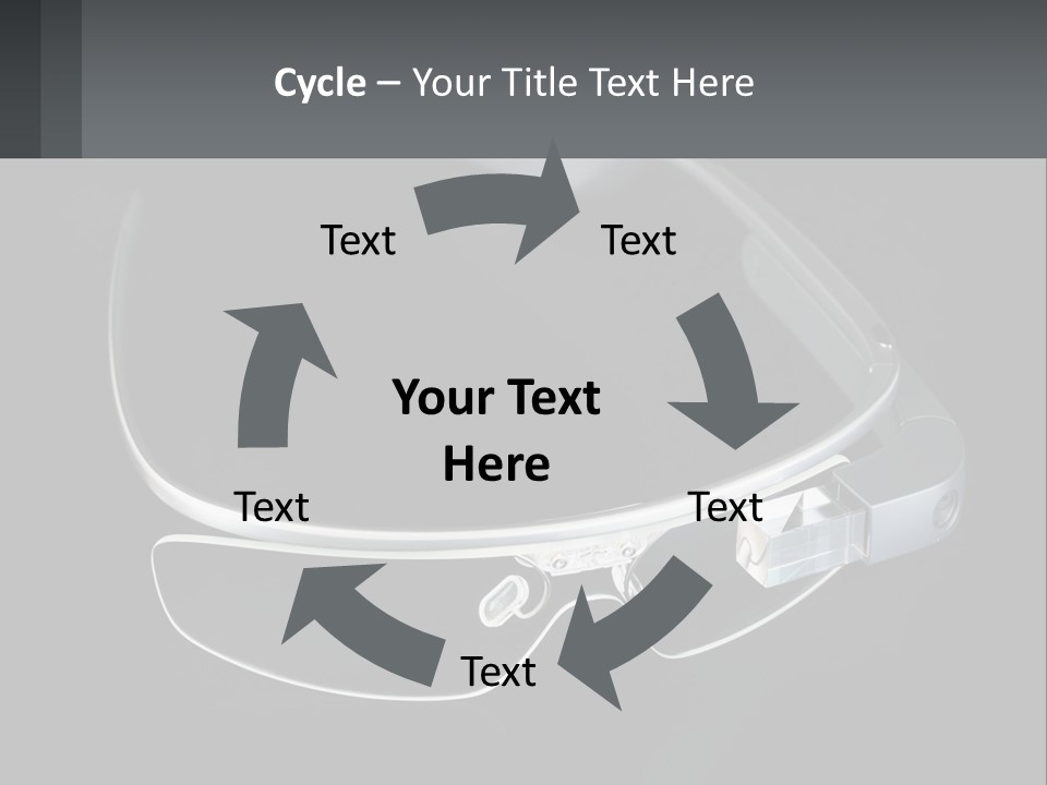 A Pair Of Glasses Sitting On Top Of A Table PowerPoint Template