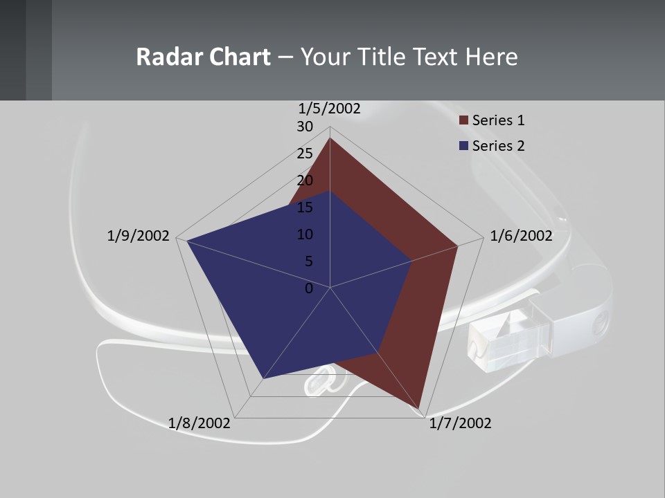 A Pair Of Glasses Sitting On Top Of A Table PowerPoint Template