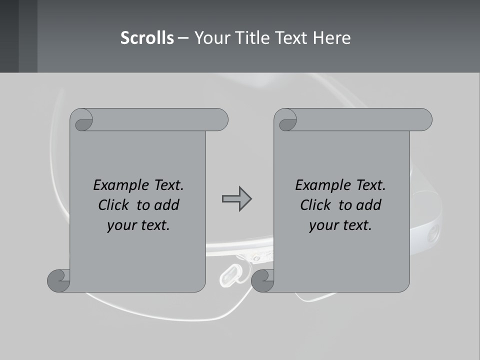 A Pair Of Glasses Sitting On Top Of A Table PowerPoint Template