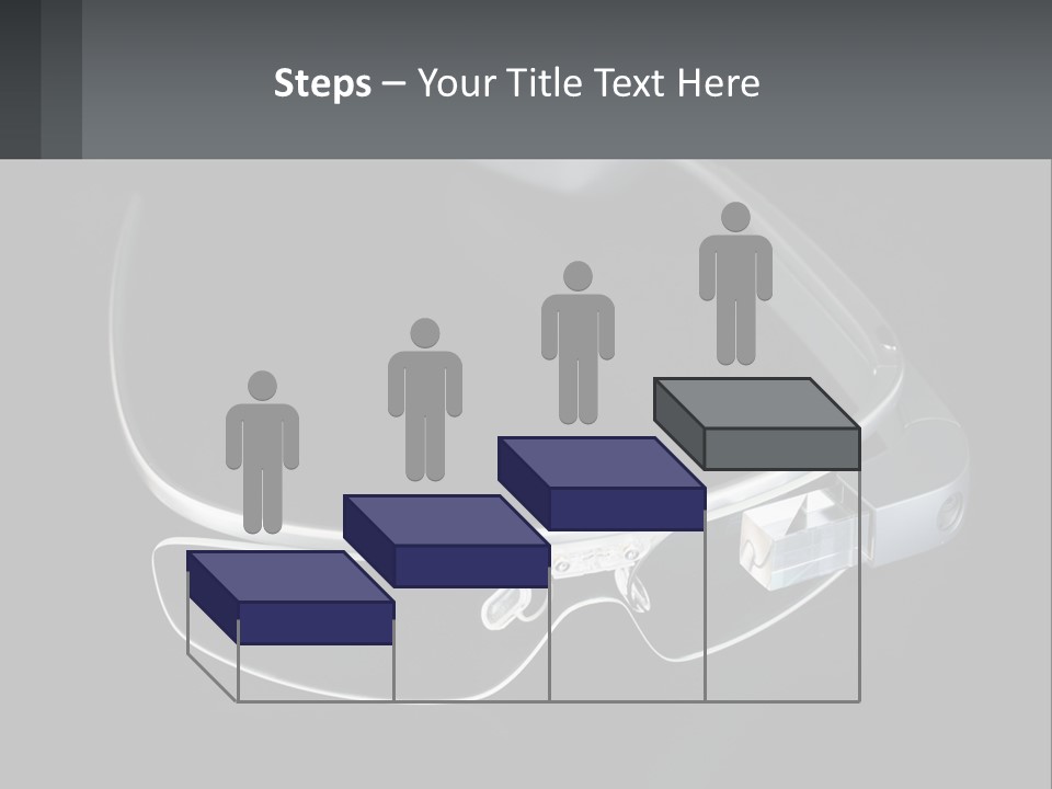 A Pair Of Glasses Sitting On Top Of A Table PowerPoint Template