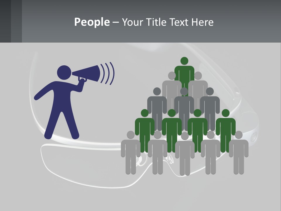 A Pair Of Glasses Sitting On Top Of A Table PowerPoint Template