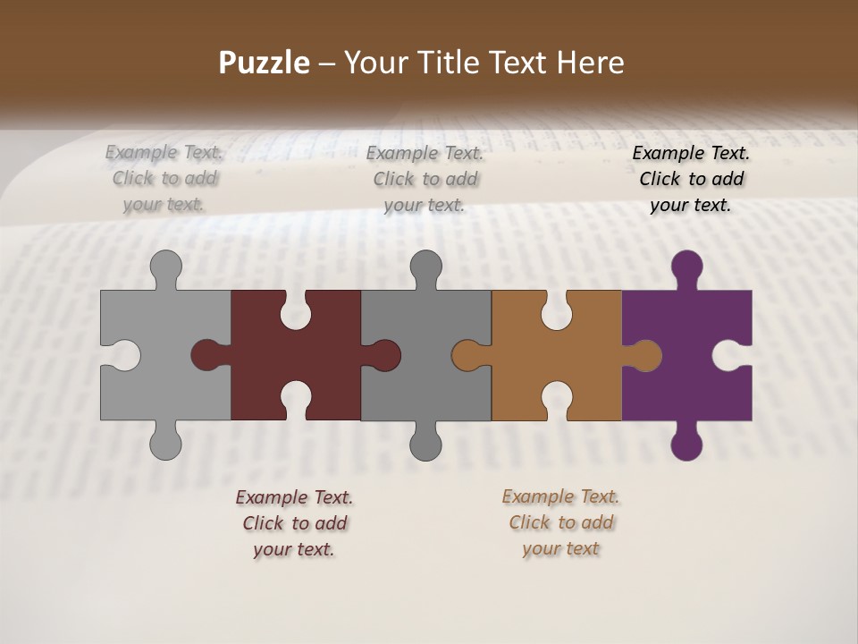 A Person Writing On A Book With A Pencil PowerPoint Template