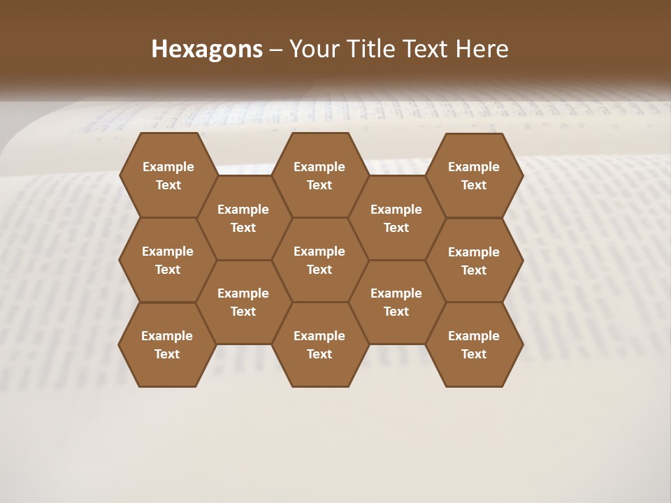 A Person Writing On A Book With A Pencil PowerPoint Template