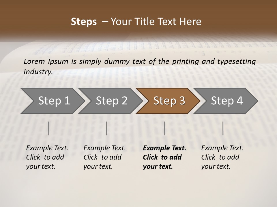 A Person Writing On A Book With A Pencil PowerPoint Template