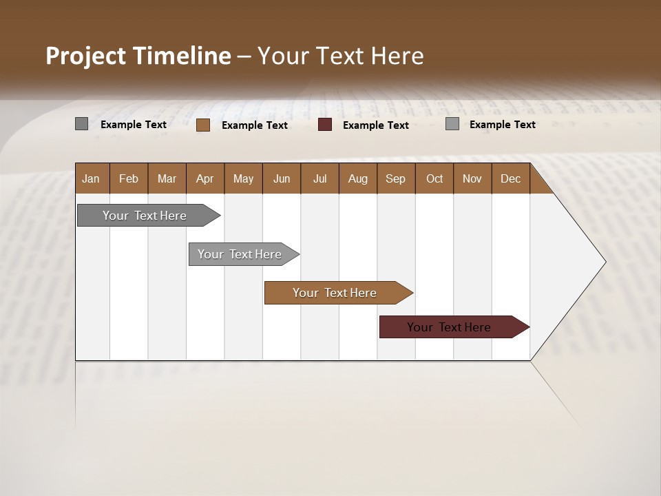 A Person Writing On A Book With A Pencil PowerPoint Template