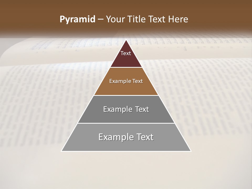 A Person Writing On A Book With A Pencil PowerPoint Template