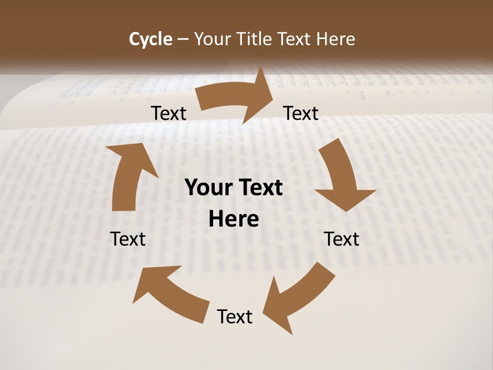 A Person Writing On A Book With A Pencil PowerPoint Template