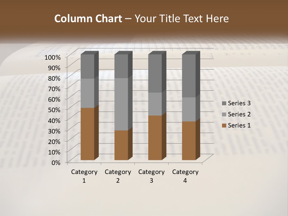 A Person Writing On A Book With A Pencil PowerPoint Template