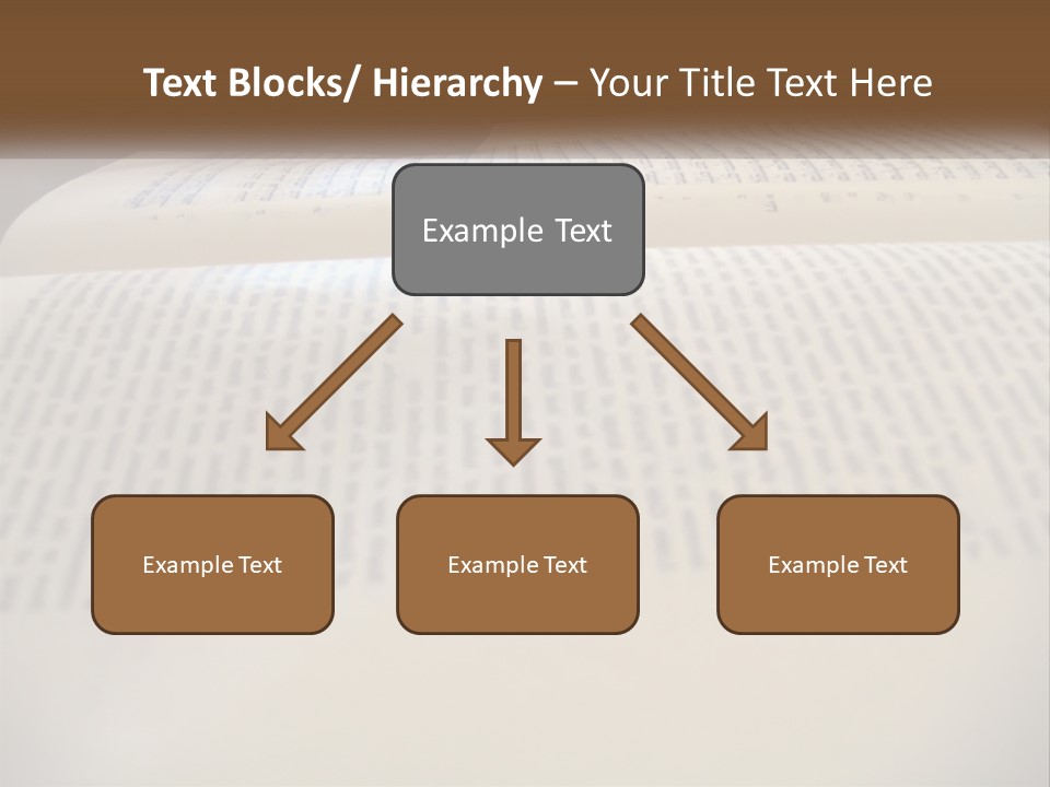 A Person Writing On A Book With A Pencil PowerPoint Template