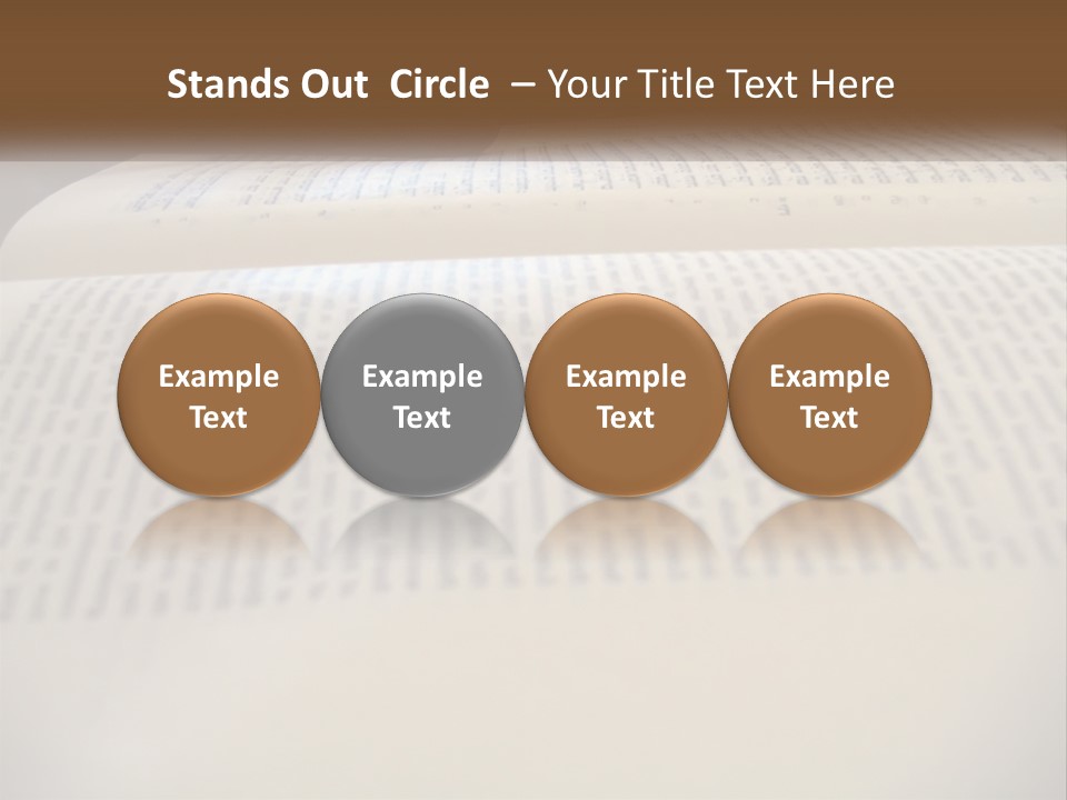 A Person Writing On A Book With A Pencil PowerPoint Template