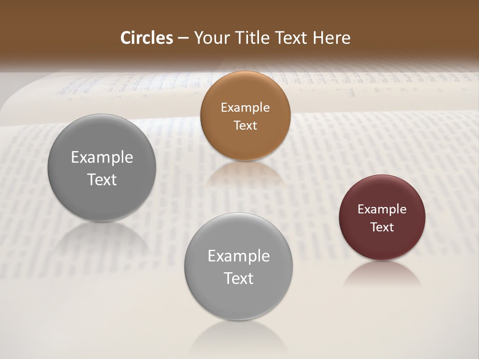 A Person Writing On A Book With A Pencil PowerPoint Template