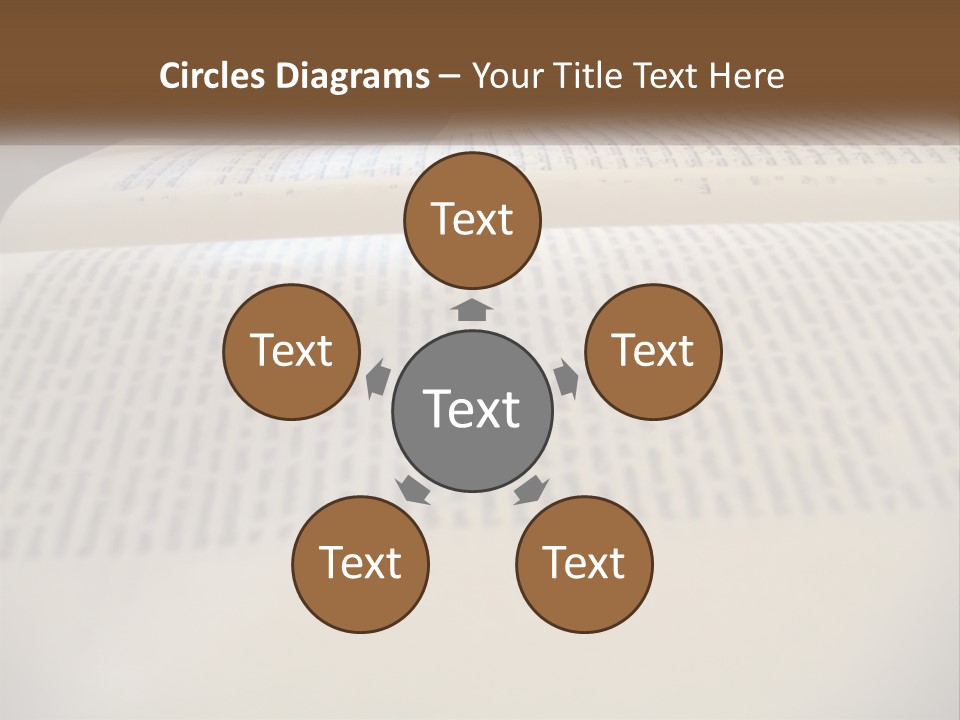 A Person Writing On A Book With A Pencil PowerPoint Template