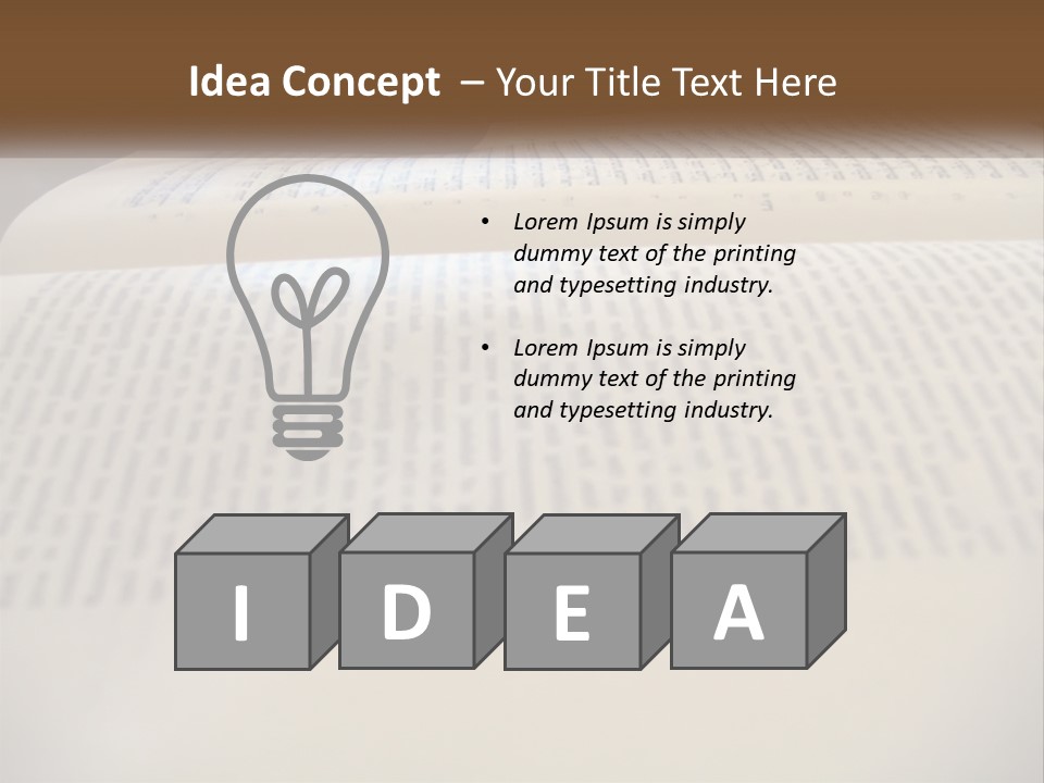 A Person Writing On A Book With A Pencil PowerPoint Template