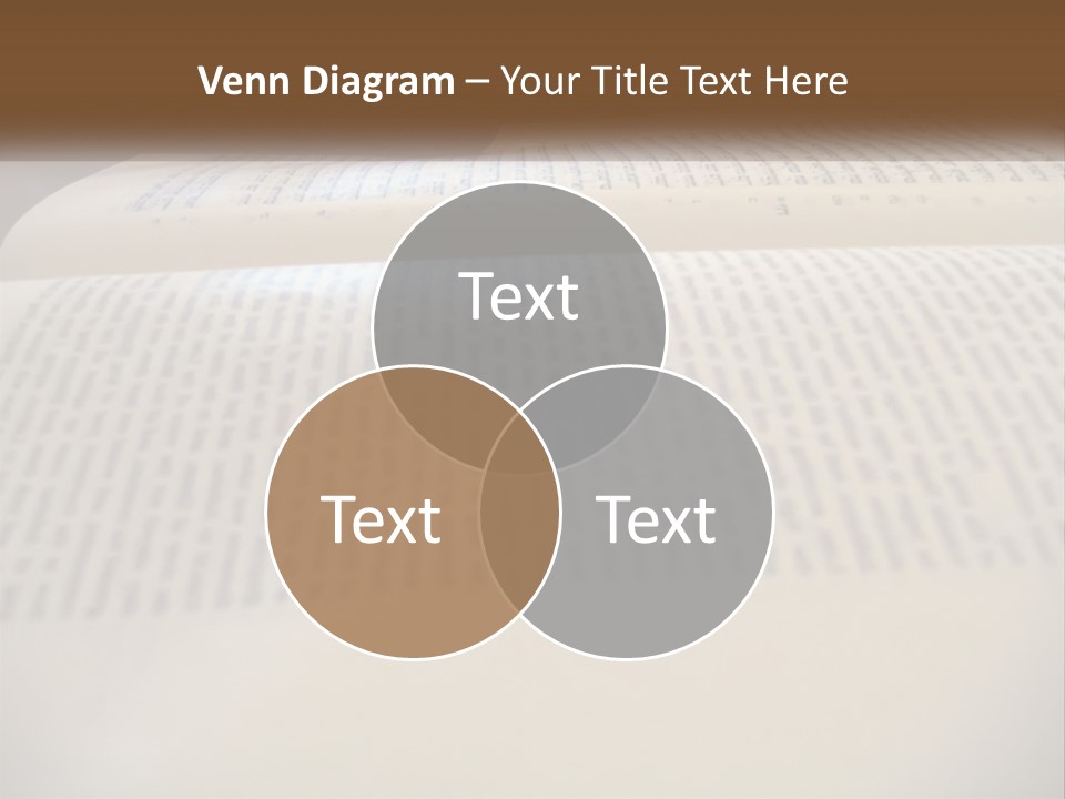 A Person Writing On A Book With A Pencil PowerPoint Template