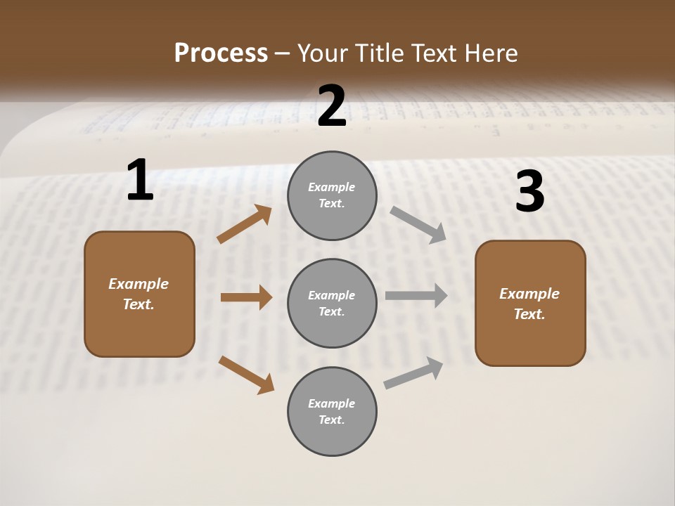 A Person Writing On A Book With A Pencil PowerPoint Template