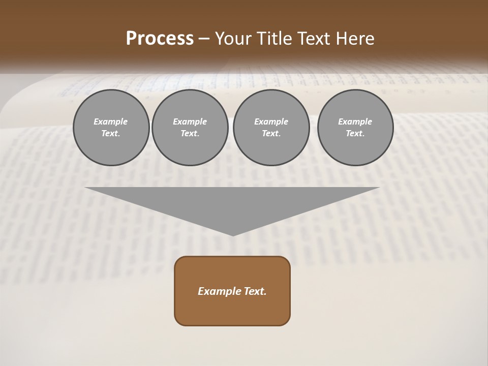 A Person Writing On A Book With A Pencil PowerPoint Template