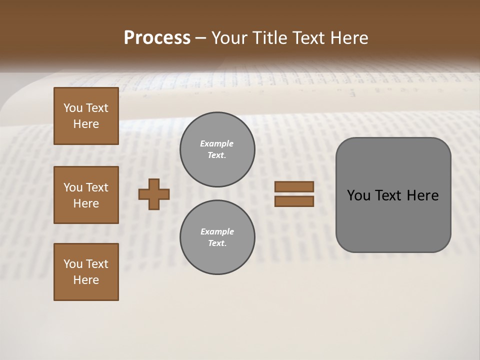 A Person Writing On A Book With A Pencil PowerPoint Template