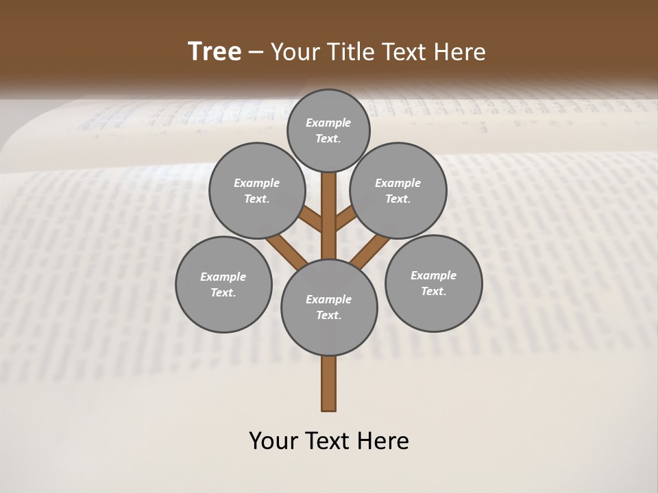 A Person Writing On A Book With A Pencil PowerPoint Template