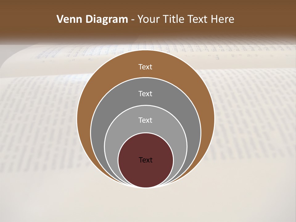 A Person Writing On A Book With A Pencil PowerPoint Template