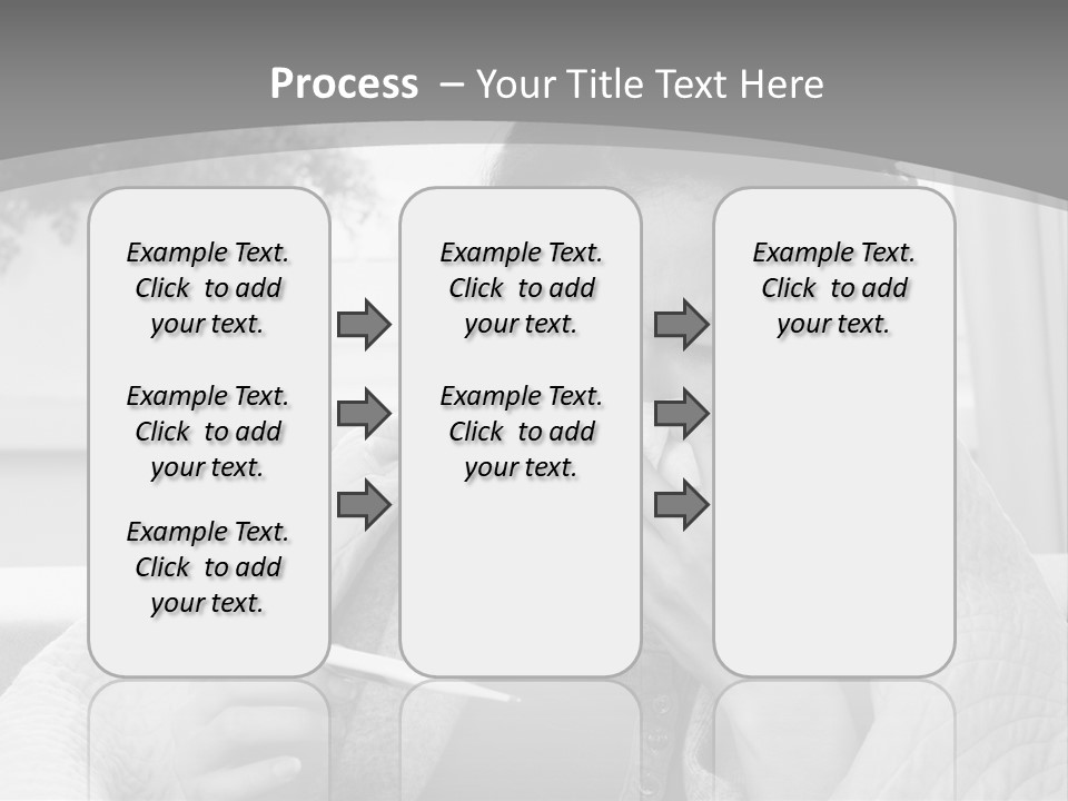 A Woman Sitting On A Couch With A Cigarette In Her Mouth PowerPoint Template