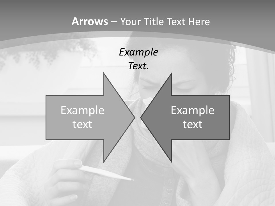 A Woman Sitting On A Couch With A Cigarette In Her Mouth PowerPoint Template