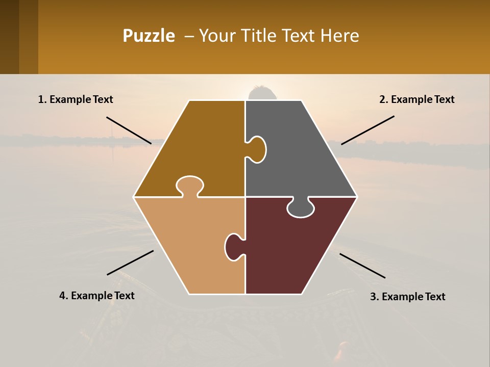 A Person Rowing A Boat On A Body Of Water PowerPoint Template