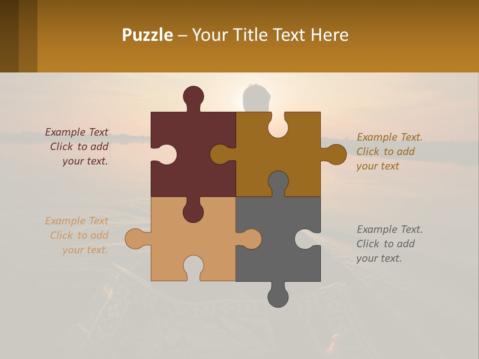 A Person Rowing A Boat On A Body Of Water PowerPoint Template