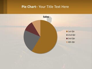 A Person Rowing A Boat On A Body Of Water PowerPoint Template