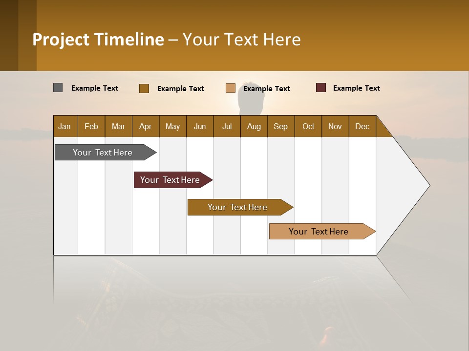 A Person Rowing A Boat On A Body Of Water PowerPoint Template