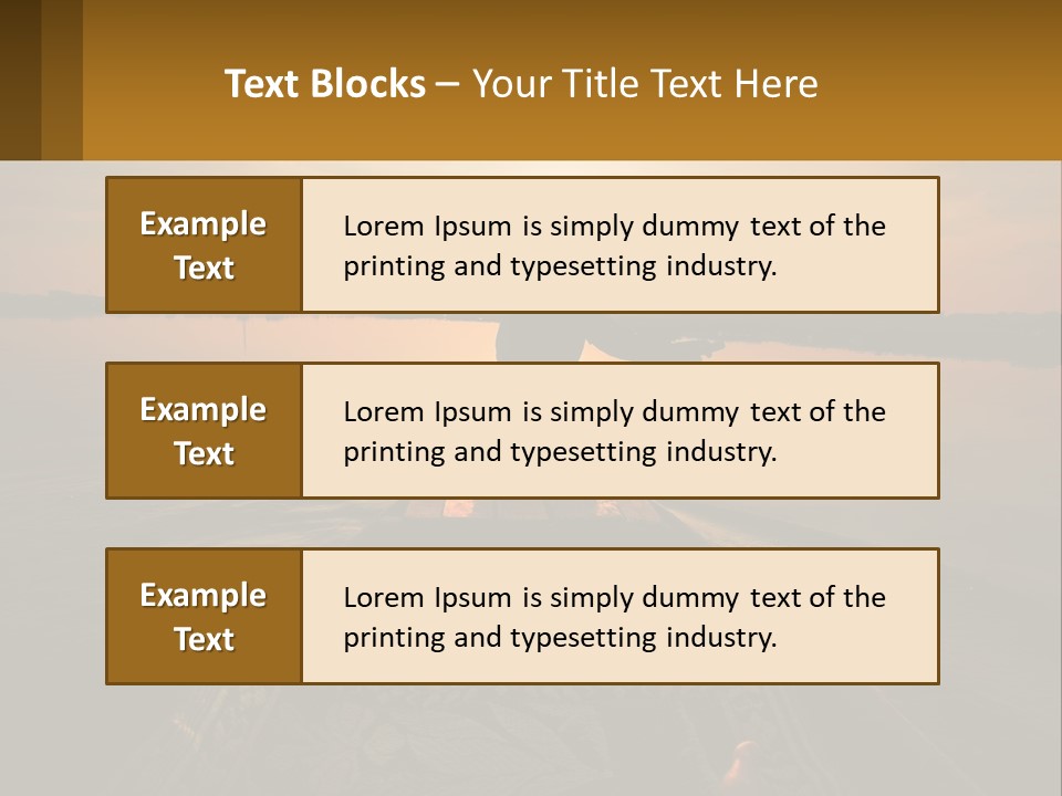 A Person Rowing A Boat On A Body Of Water PowerPoint Template