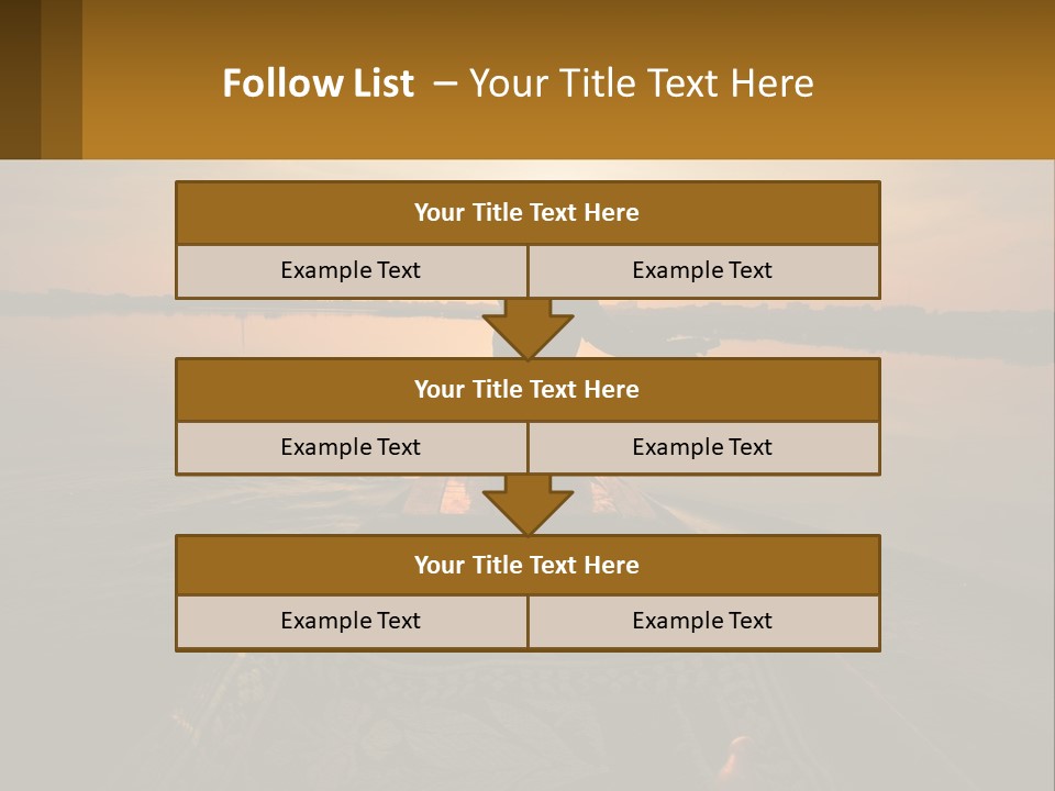 A Person Rowing A Boat On A Body Of Water PowerPoint Template