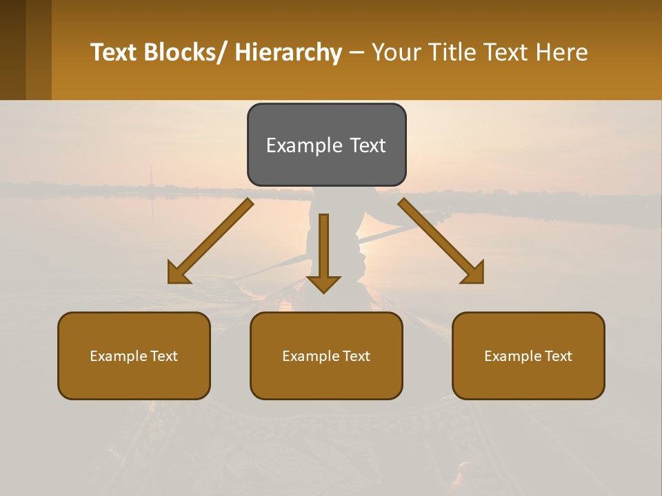 A Person Rowing A Boat On A Body Of Water PowerPoint Template