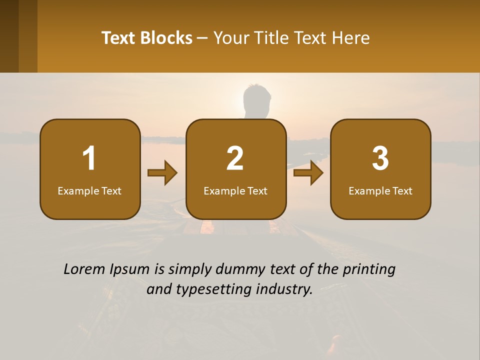 A Person Rowing A Boat On A Body Of Water PowerPoint Template