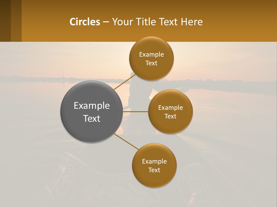 A Person Rowing A Boat On A Body Of Water PowerPoint Template