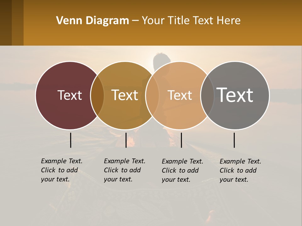 A Person Rowing A Boat On A Body Of Water PowerPoint Template