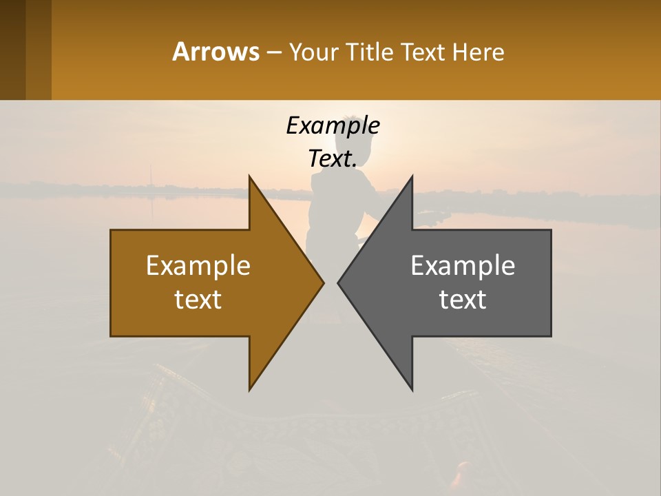 A Person Rowing A Boat On A Body Of Water PowerPoint Template