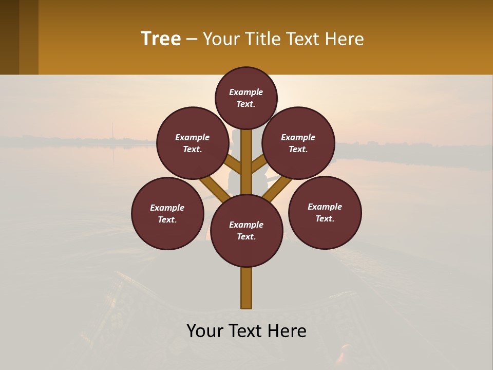 A Person Rowing A Boat On A Body Of Water PowerPoint Template