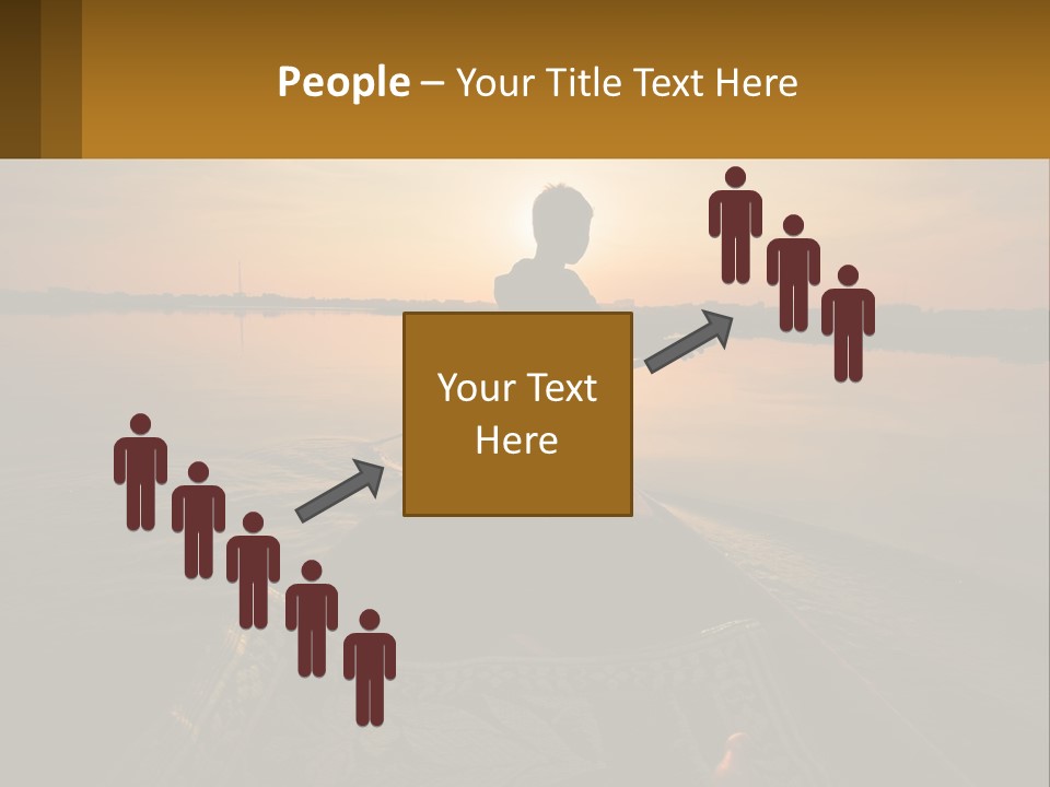 A Person Rowing A Boat On A Body Of Water PowerPoint Template