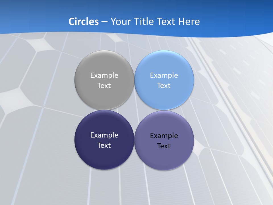 A Building With A Lot Of Solar Panels On It PowerPoint Template