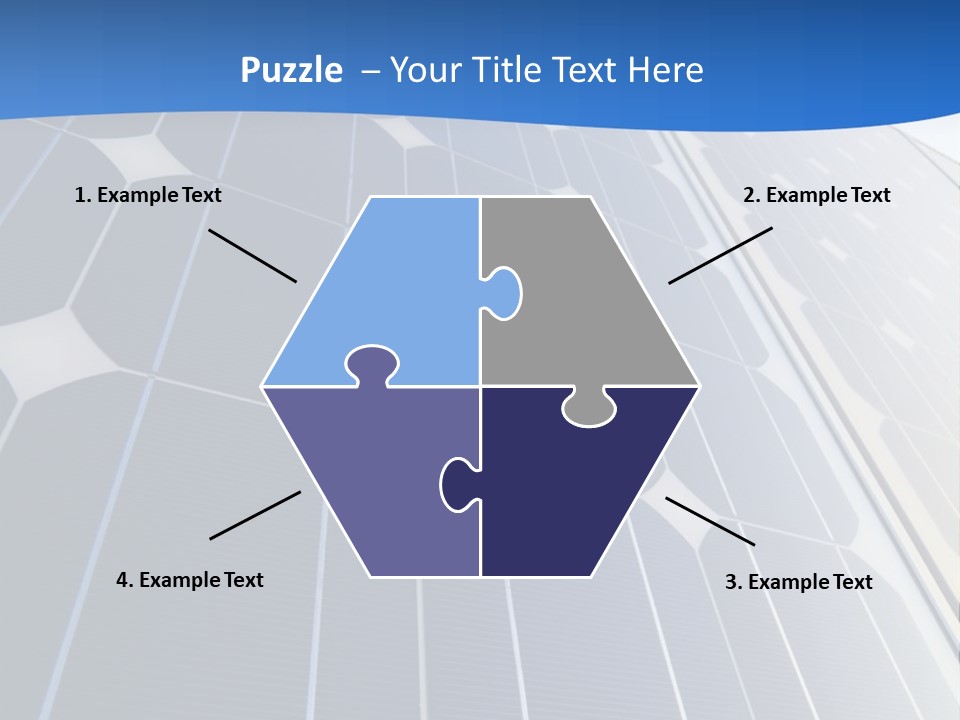 A Building With A Lot Of Solar Panels On It PowerPoint Template