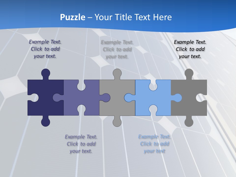 A Building With A Lot Of Solar Panels On It PowerPoint Template