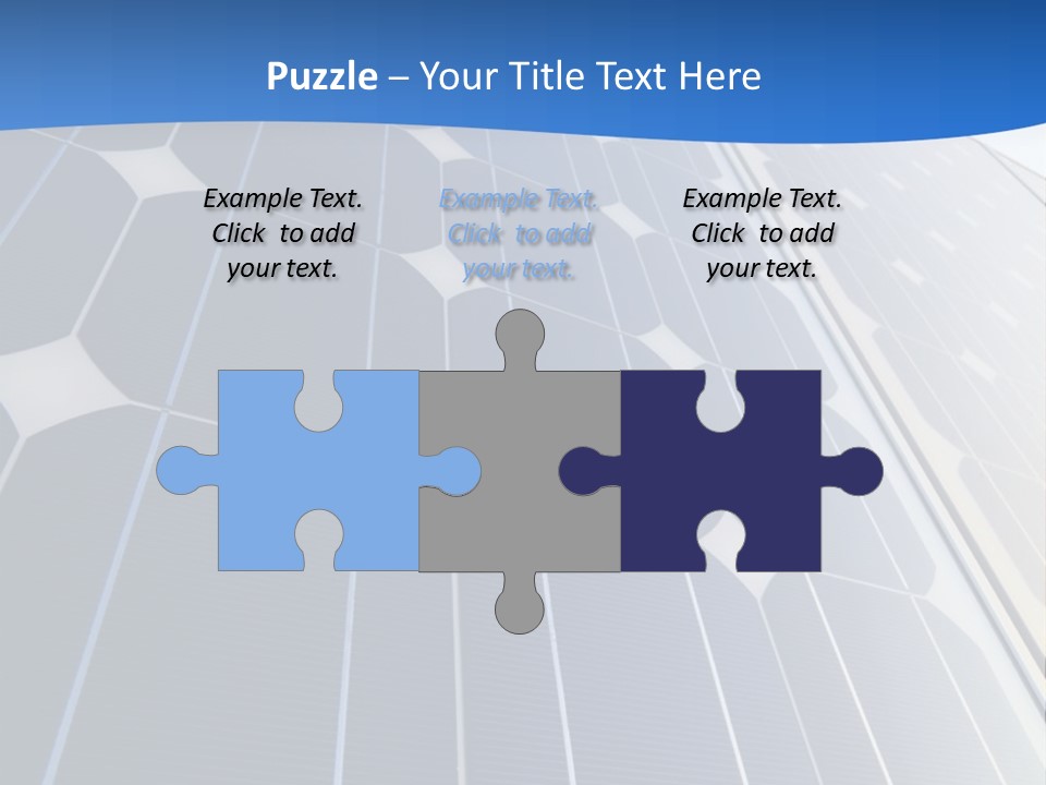 A Building With A Lot Of Solar Panels On It PowerPoint Template