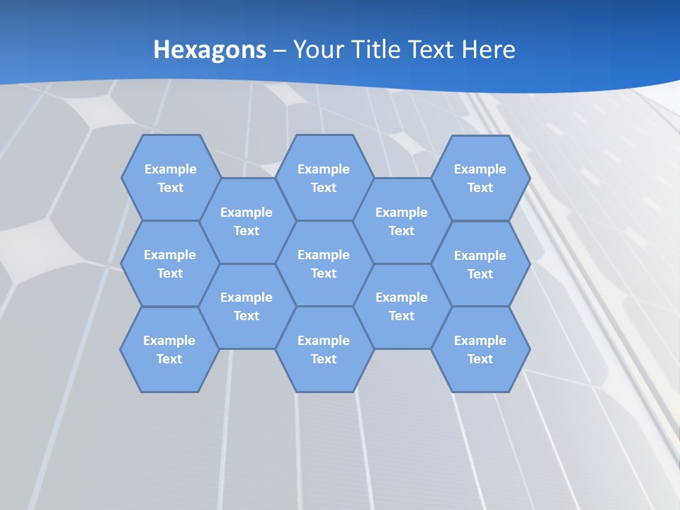 A Building With A Lot Of Solar Panels On It PowerPoint Template