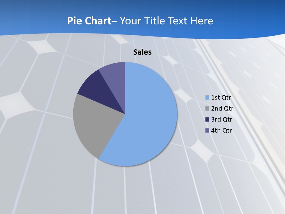 A Building With A Lot Of Solar Panels On It PowerPoint Template