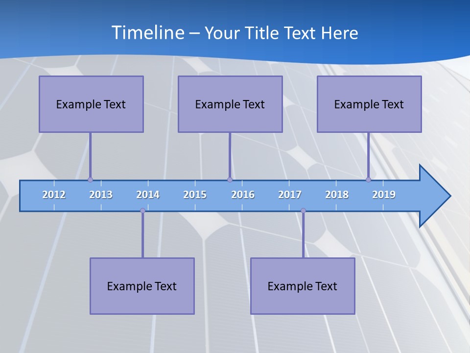 A Building With A Lot Of Solar Panels On It PowerPoint Template