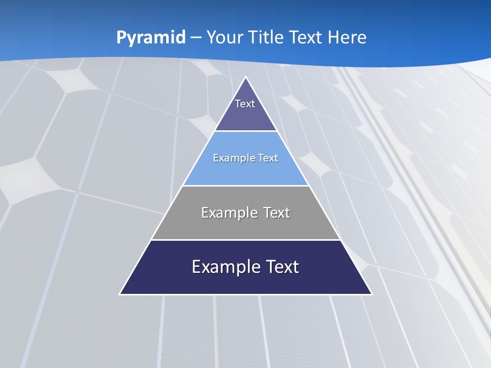 A Building With A Lot Of Solar Panels On It PowerPoint Template
