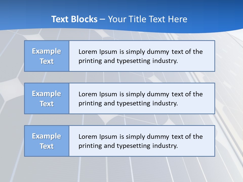 A Building With A Lot Of Solar Panels On It PowerPoint Template