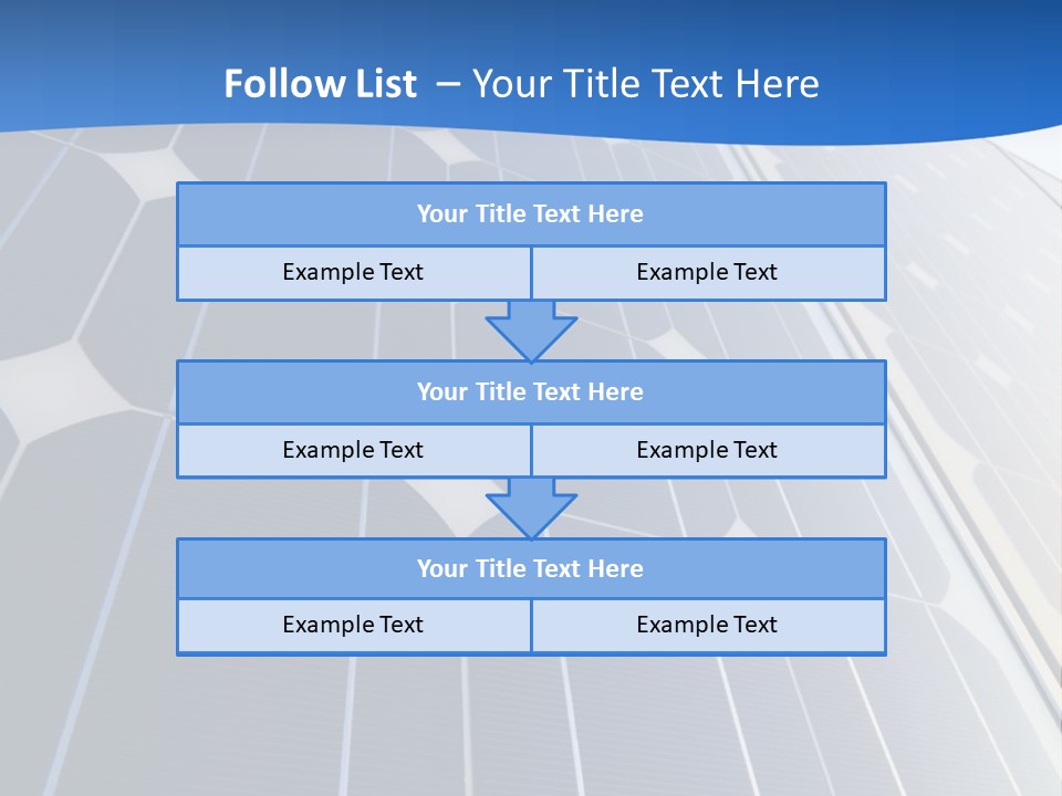 A Building With A Lot Of Solar Panels On It PowerPoint Template