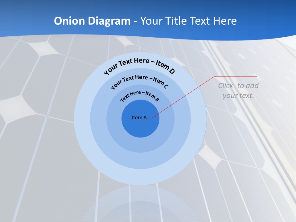 A Building With A Lot Of Solar Panels On It PowerPoint Template